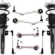 Front Struts Control Arms Ball Joint & Link For BMW 328i Rear Wheel Drive 12-16
