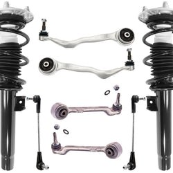 Front Struts Control Arms Ball Joint & Link For BMW 328i Rear Wheel Drive 12-16
