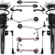 Front Struts Control Arms Tie Rods & Link For BMW 328i Rear Wheel Drive 2012-16