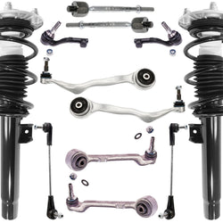Front Struts Control Arms Tie Rods & Link For BMW 328i Rear Wheel Drive 2012-16