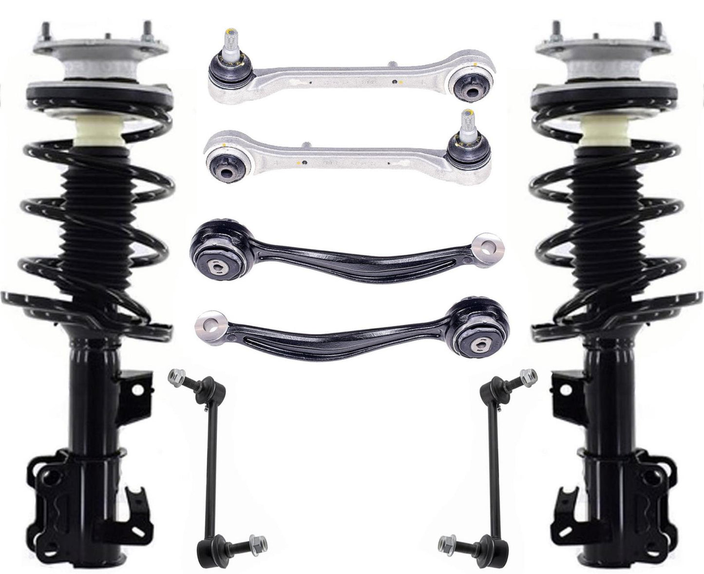 Brazos de control y enlaces del puntal delantero para Cadillac ATS 2.0L tracción total 14-2018