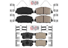Front & Rear AmeriPro Ceramic Disc Brake Pads for Acura ILX 2016-2018