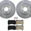 Front Disc Brake Rotors & Pads For Cadillac CTS 2014-2019 w/ 321MM F Rotors