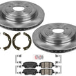Rear Disc Brake Rotors & Pads For Cadillac CTS 2013-2019 w/ 315MM R Rotors