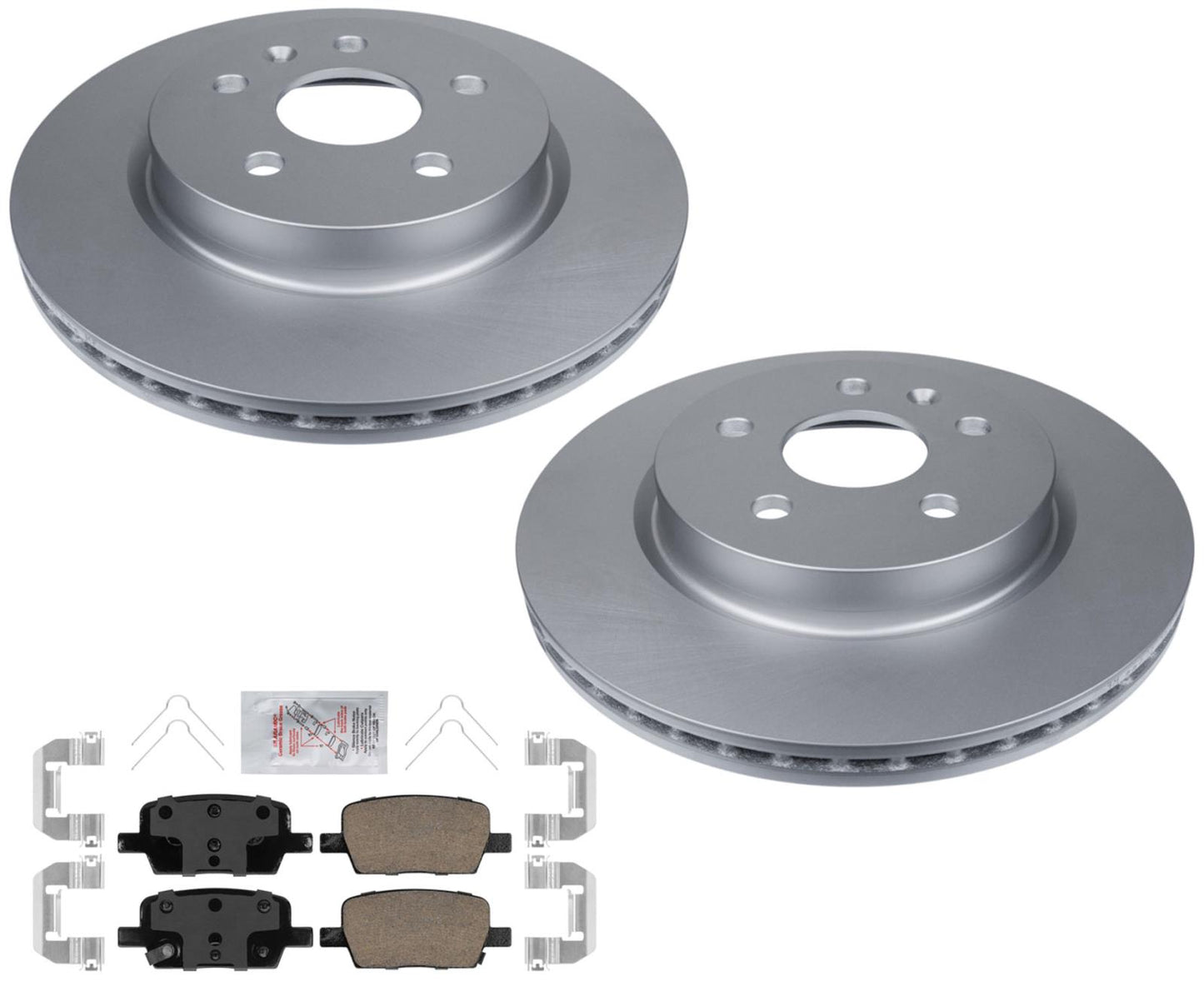 315MM Rear GEO Coated Disc Brake Rotors Disc Brake Pads For Cadillac CT6 16-20