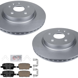 315MM Rear GEO Coated Disc Brake Rotors Disc Brake Pads For Cadillac CT6 16-20