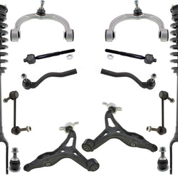 Front Struts Control Arms Tie Rods & Links For Mercedes Benz ML320 2008-2009