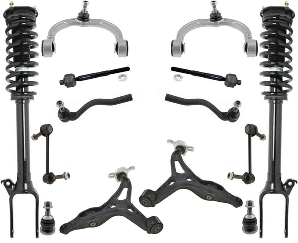 Front Struts Control Arms Tie Rods & Links For Mercedes Benz ML320 2008-2009