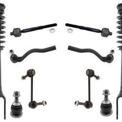 Front Struts Ball Joints Tie Rods & Links For Mercedes Benz ML320 2008-2009