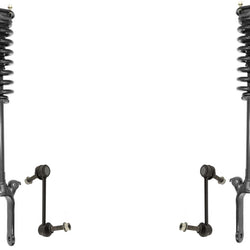 Front Complete Struts & Links For Mercedes Benz R350 2006-13 W/O Air Suspension
