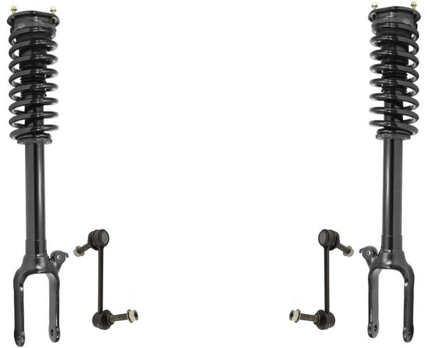 Front Complete Struts & Links For Mercedes Benz R350 2006-13 W/O Air Suspension