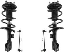 Front Complete Struts & Sway Bar Links For Lancer ES Manual Transmission 08-17