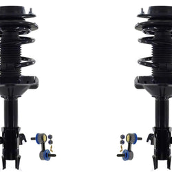 Front Complete Struts & Links For Subaru WRX STI Hatchback 05/01/08-2014