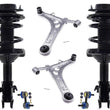Front Struts & Control Arms & Links For Subaru WRX STI Hatchback 05/01/08-2011