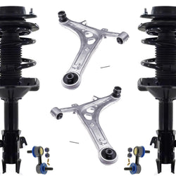 Front Struts & Control Arms & Links For Subaru WRX STI Hatchback 05/01/08-2011