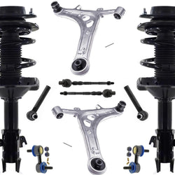 Front Struts Control Arms Tie Rods & Links For WRX STI Hatchback 05/01/08-2011