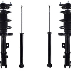 Front Complete Struts W/ Coil Spring Assembly For Kia Soul 2014-2019