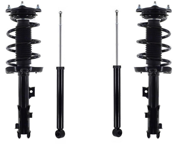 Front Complete Struts W/ Coil Spring Assembly For Kia Soul 2014-2019