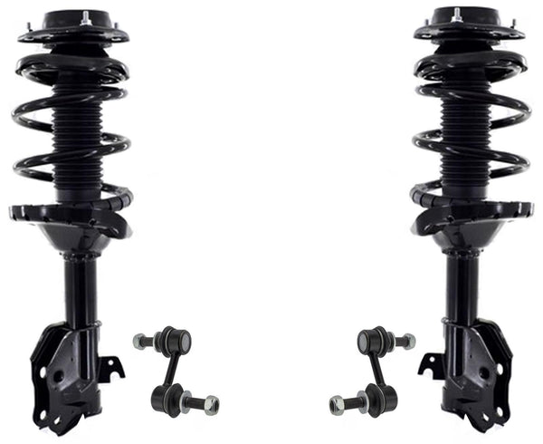 Front Complete Struts W/ Coil Spring & Links For Subaru Forester XT 2017-2018