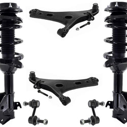 Front Struts Control Arms Ball Joints & Links For Subaru Forester 2.5L 17-2018