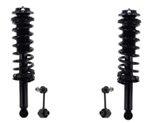 Rear Complete Struts W/ Coil Spring & Sway Bar Links For Subaru Forester 2017