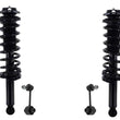 Rear Complete Struts W/ Coil Spring & Sway Bar Links For Subaru Forester 2017