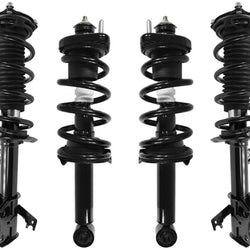 Front & Rear Struts W/ Coil Springs For Honda CR-V All Wheel Drive 2015-2016