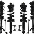 Front & Rear Complete Struts & Links For Honda CR-V Front Wheel Drive 2015-2016