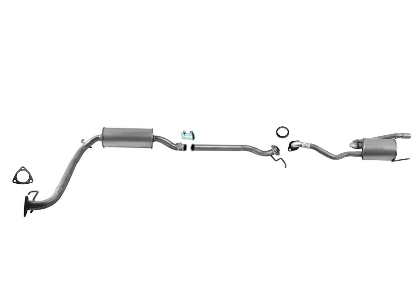 Abrazaderas del sistema de escape y silenciador para Honda Fit Sport 2009-2013 1.5L