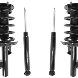 Front Complete Struts W/ Coil Springs & Rear Shocks For Volvo XC60 2010-2017