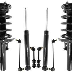 Front Struts W/ Coil Springs Rear Shocks & Links For Volvo XC60 2010-2017
