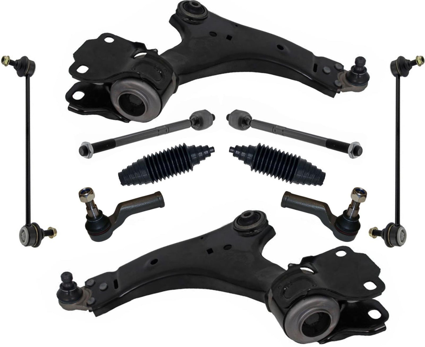 Brazos de control inferiores delanteros, rótulas, tirantes y enlaces para Volvo XC60 2010-2017