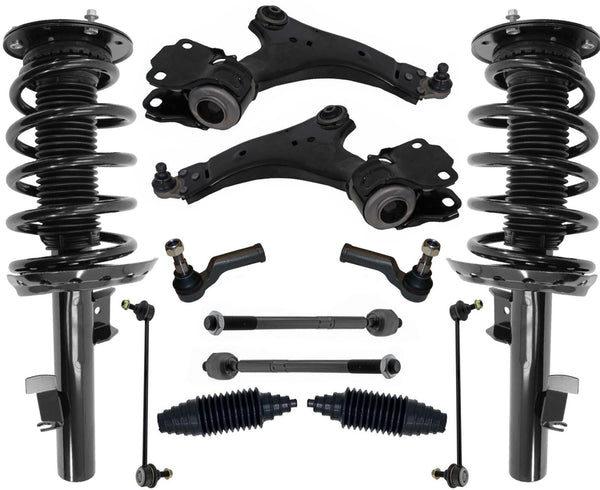 Front Complete Sruts Lower Control Arms Tie Rods & Links For Volvo XC60 10-2017