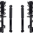 Front Complete Struts W/ Coil Spring & Rear Shocks For Lexus RX450H 2016-2020