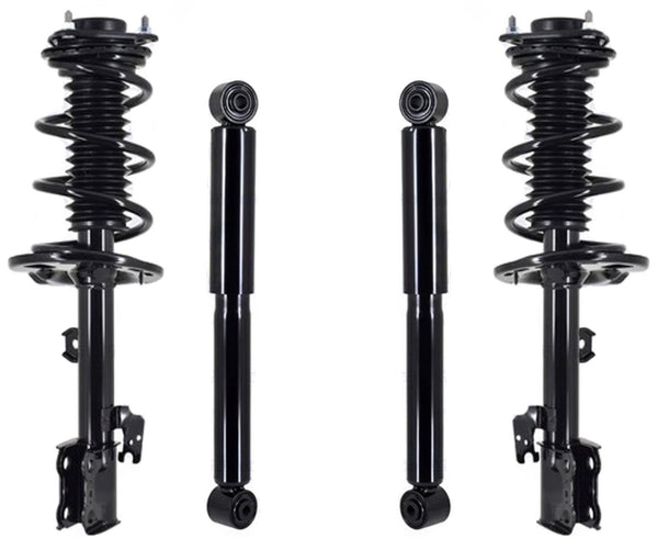 Front Complete Struts W/ Coil Spring & Rear Shocks For Lexus RX450H 2016-2020
