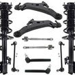 Front Struts Lower Control Arms Tie Rods & Links For Lexus RX450H 2016-2020