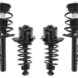 Front & Rear Struts W/ Coil Spring For Five Hundred 2005-2007 Front Wheel Drive