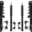 Front Struts Rear Shocks & Sway Bar Links For Honda Civic EX 4 Doors 2006-2011