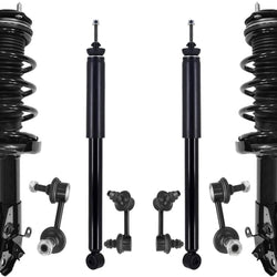 Front Struts Rear Shocks & Sway Bar Links For Honda Civic EX 4 Doors 2006-2011