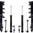 Front Complete Struts Rear Shocks & Sway Bar Links For Kia Sportage EX LX 17-19