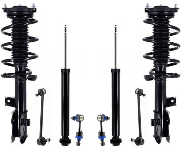 Front Complete Struts Rear Shocks & Sway Bar Links For Hyundai Tucson 16-2018