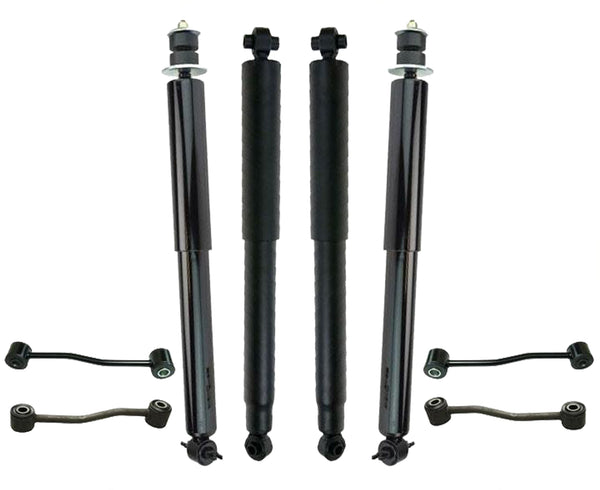 Front & Rear Shocks Sway Bar Links For Jeep Grand Cherokee 1999-2004