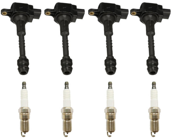 Direct Ignition Coil & Spark Plugs For Nissan Sentra 1.8L 2002-2006