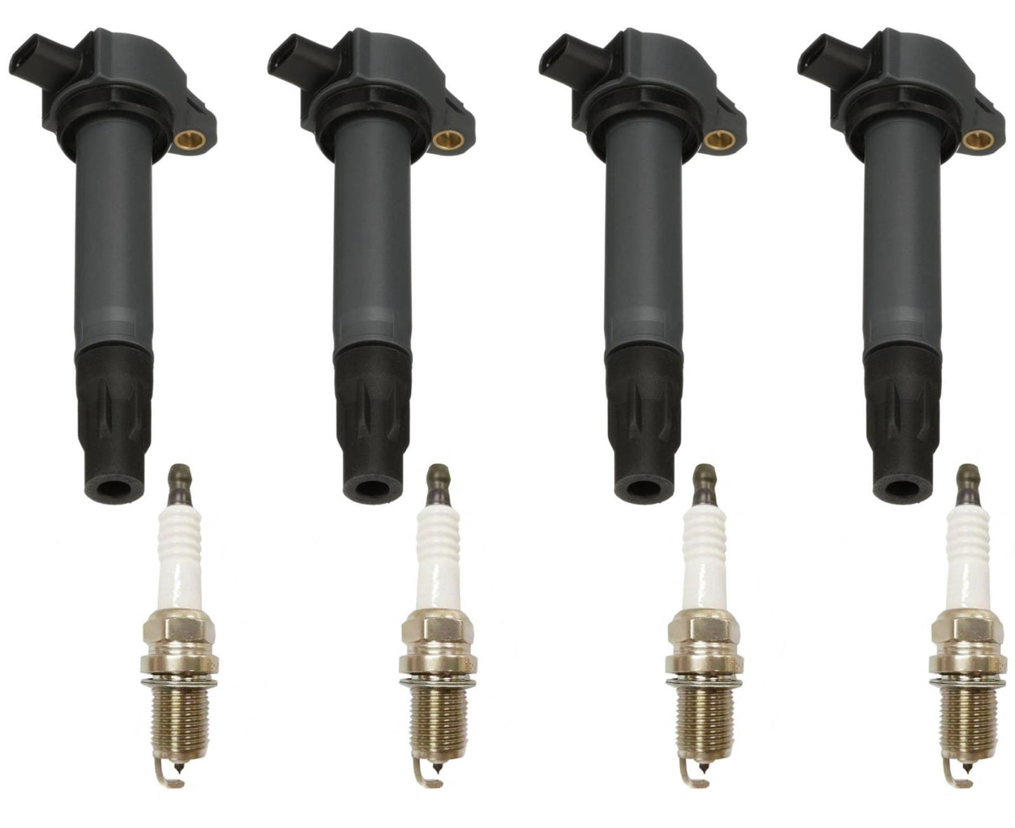 4 Direct Ignition Coil & Spark Plugs For Chrysler 200 2.4L 2011  2012 2013 2014