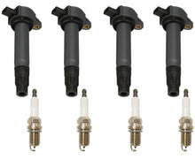 4 bobinas de encendido directo y bujías para Chrysler 200 2.4L 2011-2014