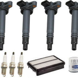 4 Ignition Coil Spark Plugs & Filters For Toyota Tacoma 2.4L 2.7L 2000-2004