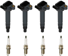 4 bobinas de encendido directo y bujías de platino para Toyota Matrix 1.8L 2003-2006