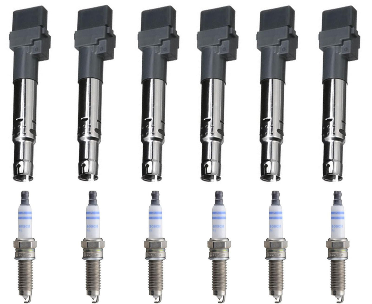 Ignition Coil & Double Iridium Spark Plugs For Porsche Cayenne 3.6L 2008-2010