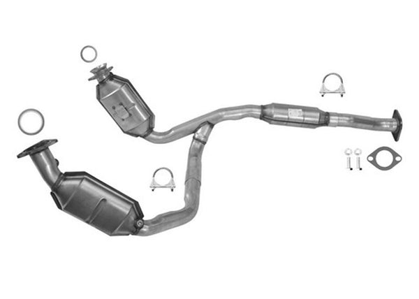 Tubo Y de motor con 3 convertidores catalíticos para GM Express Van 2009-2020