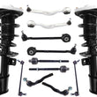 Front Struts Control Arms Tie Rods & Links For E250 4Matic Sedan 2014-2016
